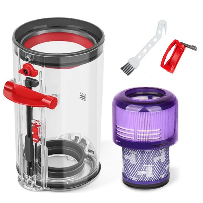 

Сменный пылесборник для пылесоса V11 V15 SV14 SV15 SV22, прозрачный пылесборник с фильтром HEPA 【A73 AcePro】