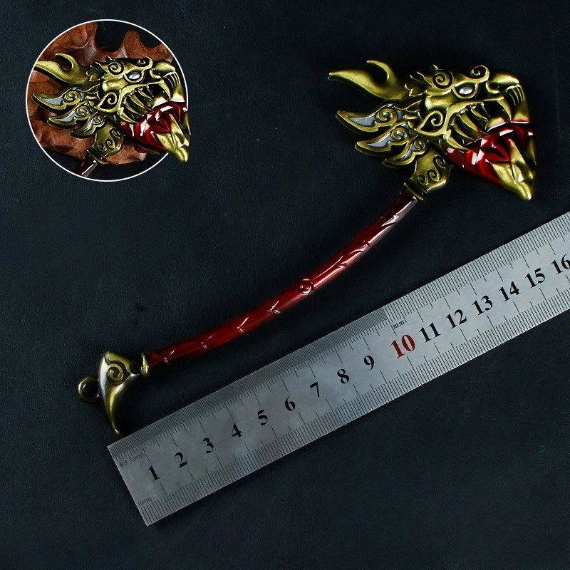 ของตกแต่งโต๊ะทำงานรูปขวาน Shattered Silence ขนาด 18 ซม. ของสะสมจากเกม ของขวัญวันเกิดสุดสร้างสรรค์สำหรับแฟนหนุ่ม ของเล่นเด็กผู้ชาย