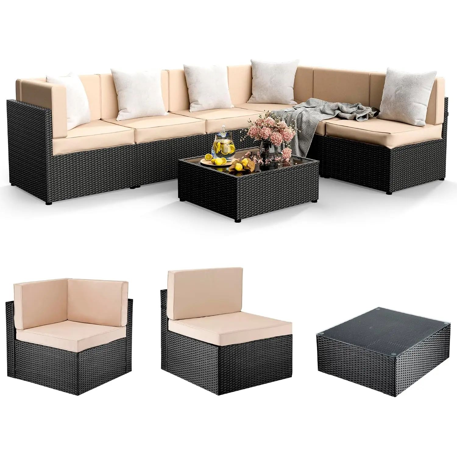 Thumbnail 4 - #3 Budget Rattan Garden Sofa Sets for Smart Shoppers