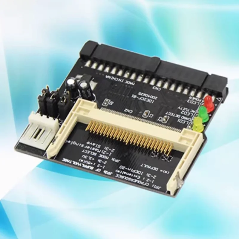 1pc Black Double Sided CF Card to 3.5 Female 40 pin cf to IDE Adapter Converter Card Standard IDE True-IDE Mode for PC Hard Disk