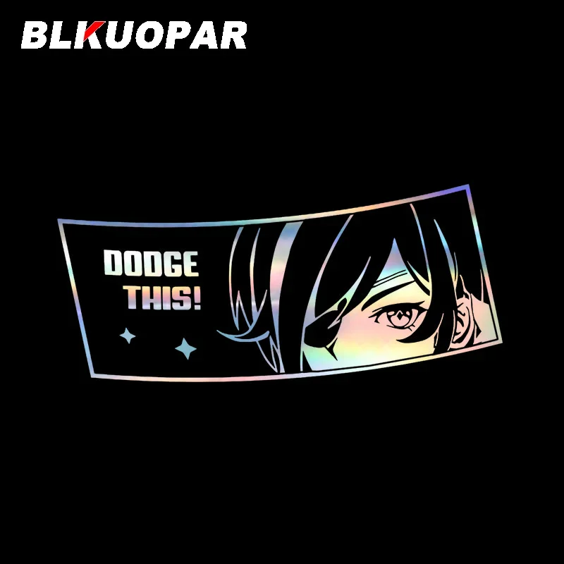 

BLKUOPAR Genshin Impact Kaeya Graphics Personality Waterproof Occlusion Scratch Decal Motorcycle Car Stickers Car Accessories