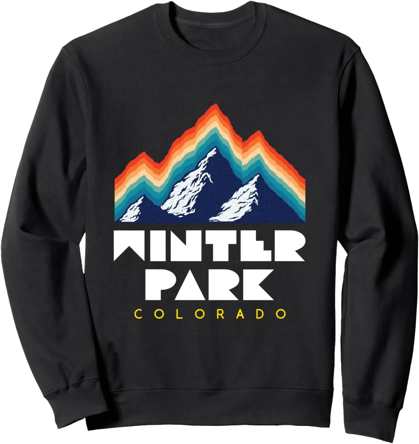 

Winter Park Colorado - USA Ski Resort 1980s Retro Sweatshirt