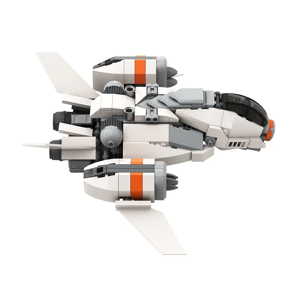 MOC 軍事シリーズ十字軍艦載戦闘機ビルディングブロック航空戦闘機 DIY モデルレンガのおもちゃキッズギフト