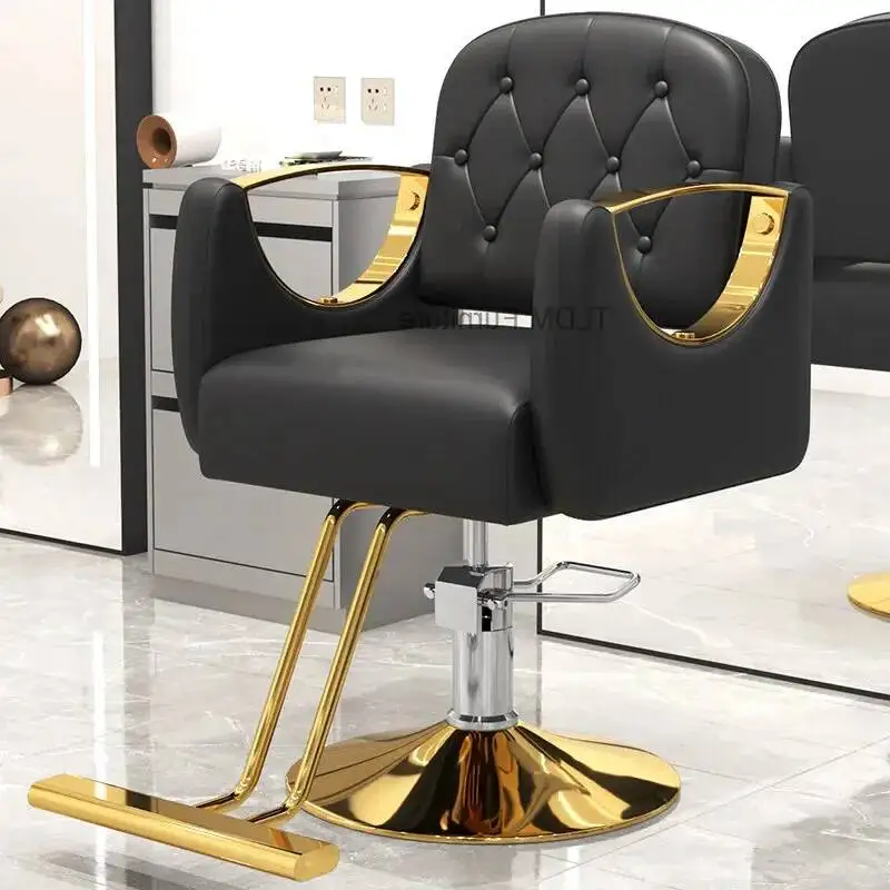 

Chair Shop Elegant Barber Chair Nordic Modern Design Classic Barber Chic Style Chaise Coiffeur Salon Furniture