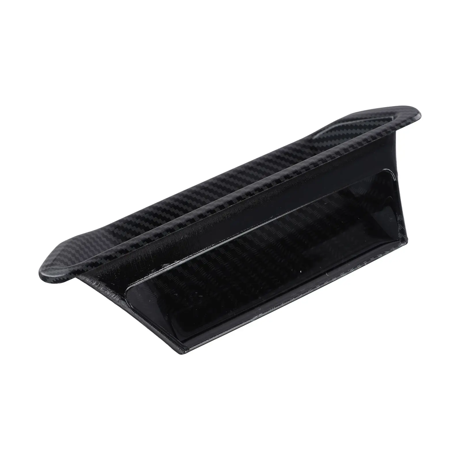 

Car Decoration Black Rear Tailgate Door Handle Carbon Fiber Handle Trim Textured Finish High Universality Fitment