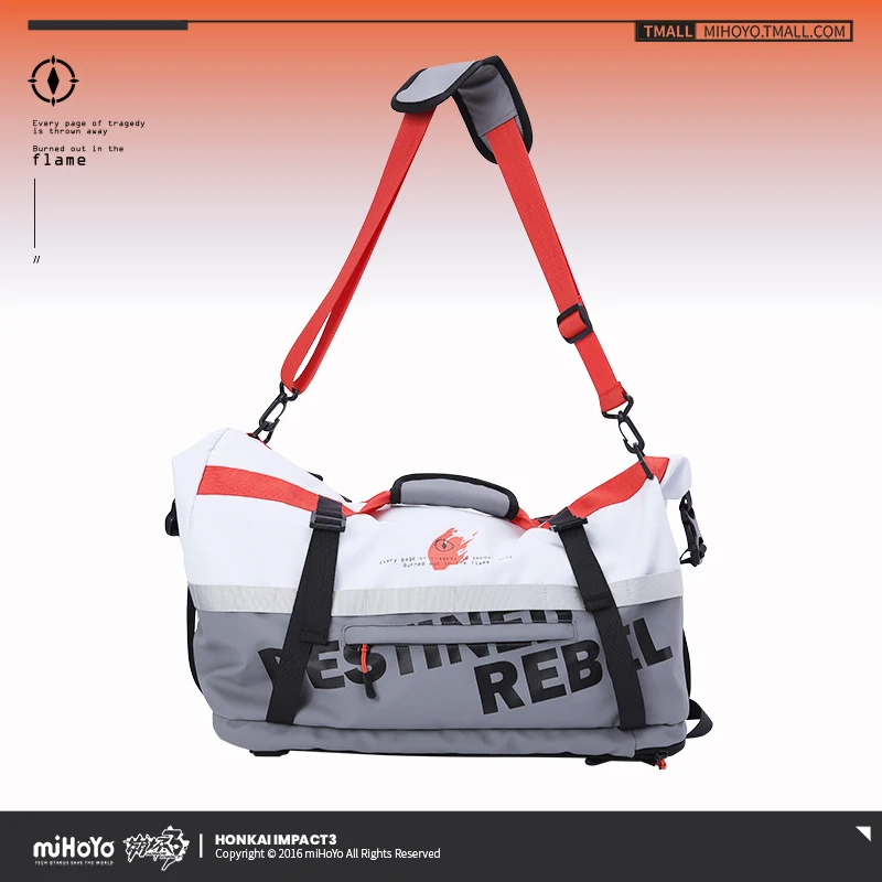 

Honkai Impact 3 Herrscher Of Flamescion Rucksack Traval Outdoor Backpack Kiana Cosplay Multifunctional Shoulder Bag Holiday Gift