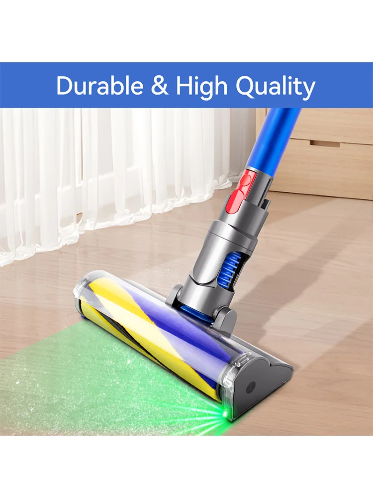 Роликовая щетка для Dyson V15 Detect Slim V12 Detect Slim V8 Slim V10 Slim, сменная насадка для вращающейся щетки, детали насадки