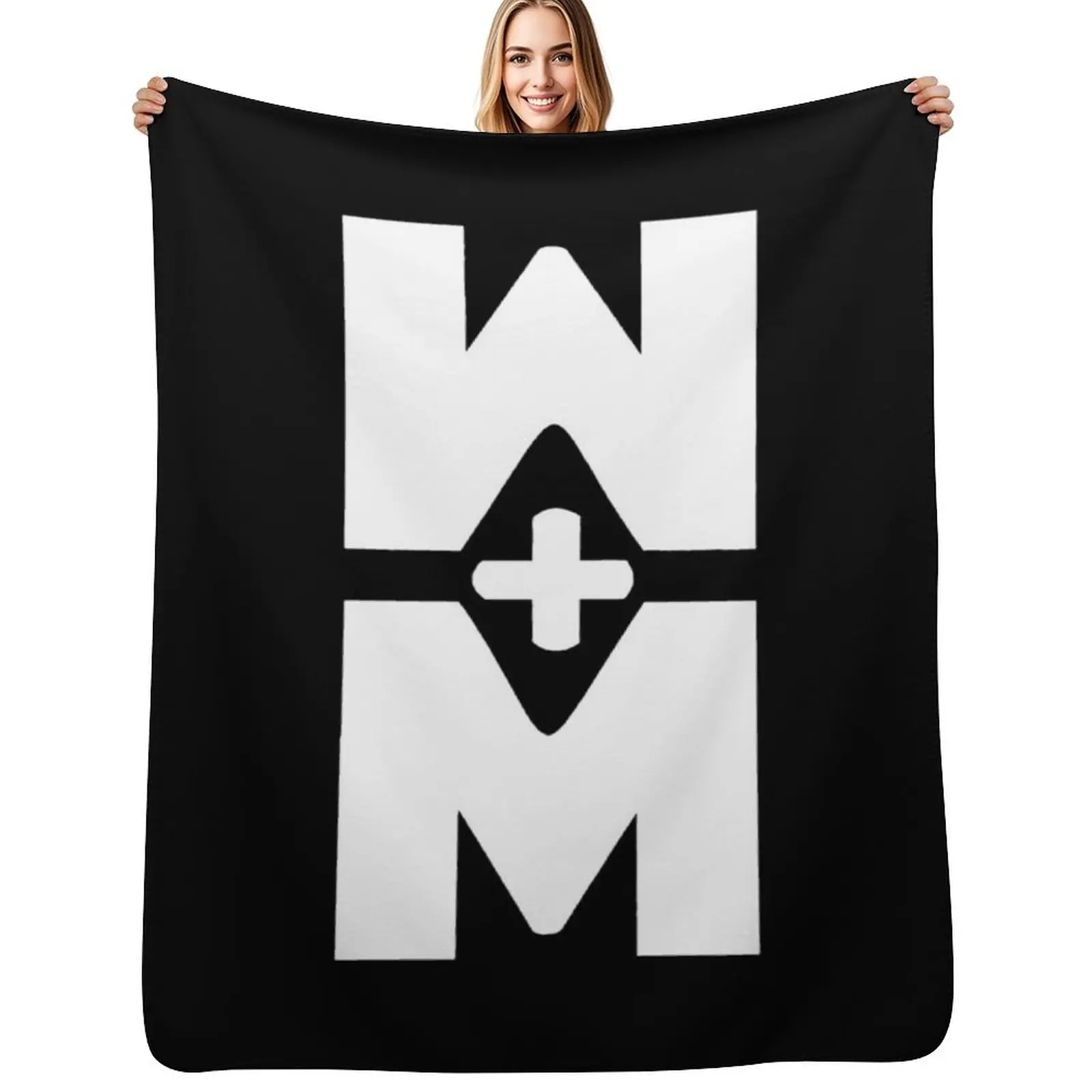 

The Neon WALK THE MOON Throw Blanket Shaggy christmas decoration Luxury for babies Blanket