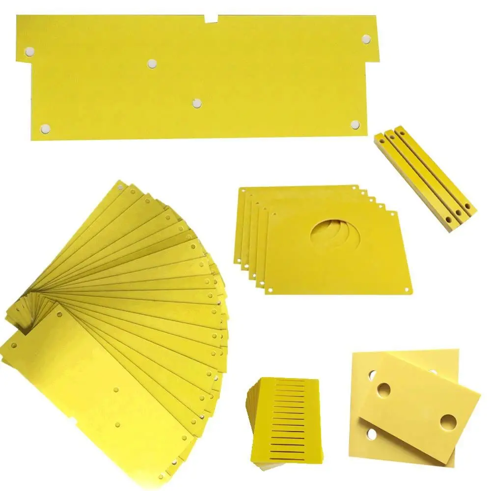 New 3240 Epoxy Board High Temperature Resistant Yellow Protection Board Fiberglass Insulation Sheet Battery