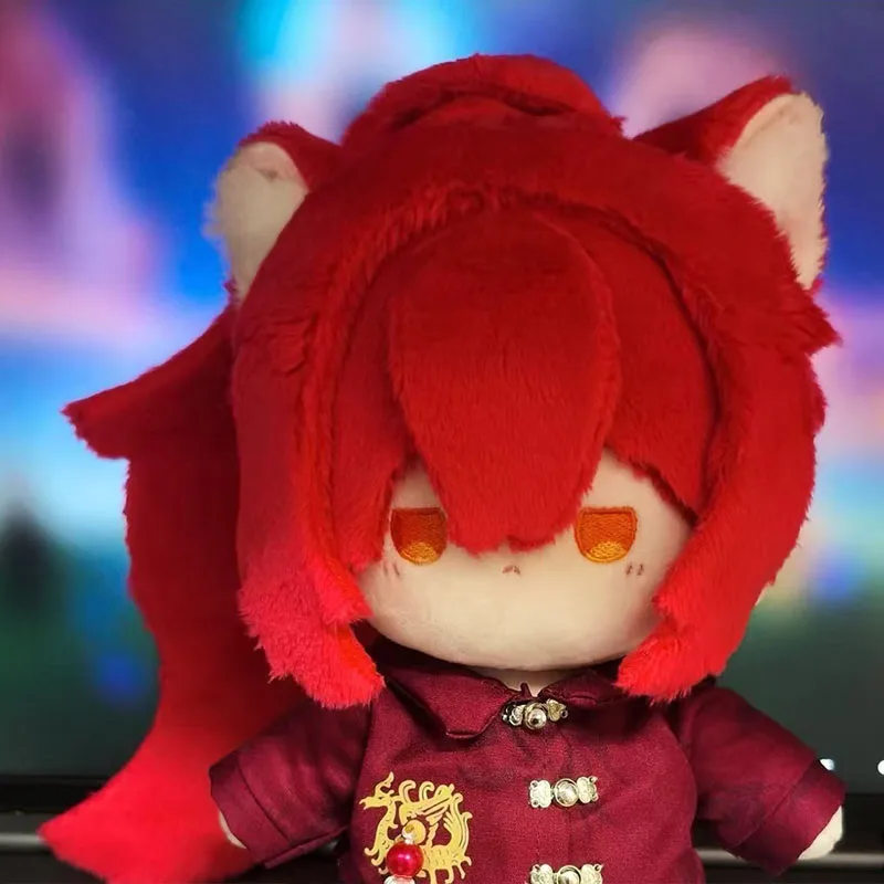 

Game Stuffed Genshin Impact Diluc Ragnvindr 20cm Cotton Doll Cute Dress Up Plush Toy for Adults and Children to Collect as Gifts