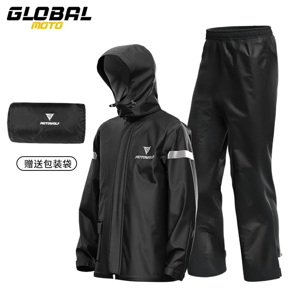 

New Rainproof Motorbike Raincoat Waterproof Motorcycle Raincoat Knight Split Body Raincoat Outdoor Cycling Breathable Raincoat