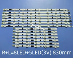 832mm 14 Piece/Set LED Array Bars For Samsung UE40F5500AW UE40F5500AK 40 inches TV Backlight LED Strip Light Matrix Lamps Bands