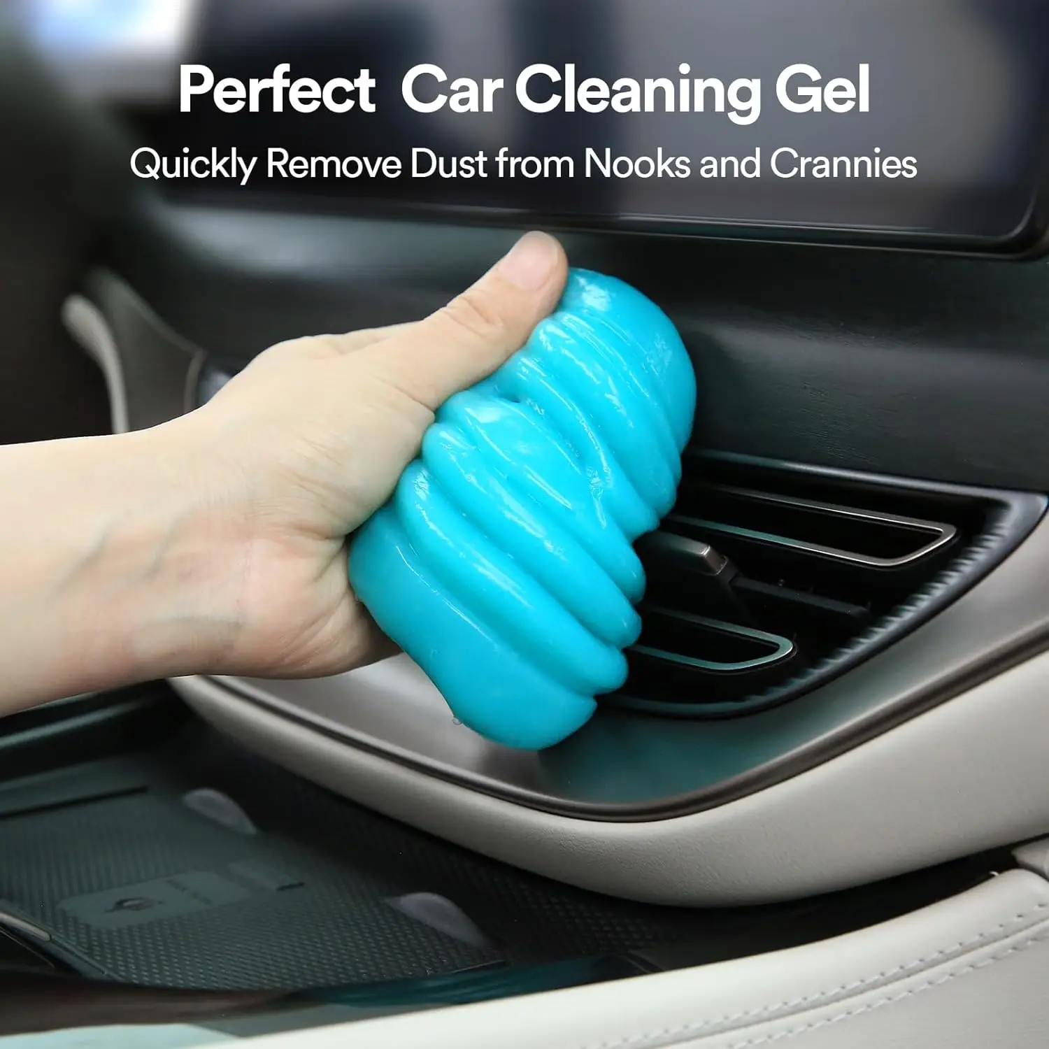 Car Cleaning Gel Universal Detailing Kit Automotive Dust Car Crevice Cleaner Slime Auto AirVent Interior Detail Removal for Car