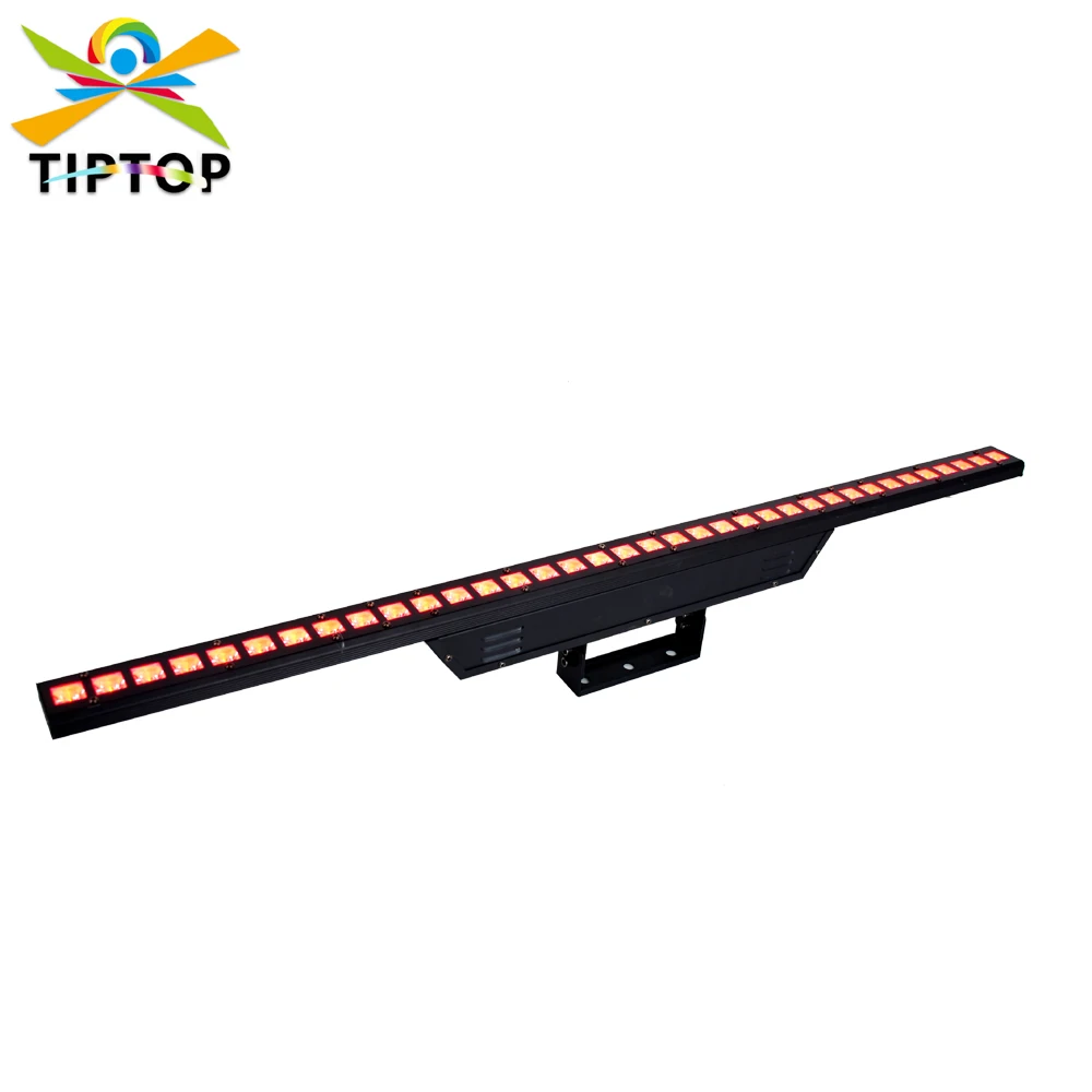 

TIPTOP 36x3W RGB 3IN1 Pixel 3535 SMD Color Indoor Led Wall Washer Light DMX512 Control Program Auto Running Bar Beam Effect