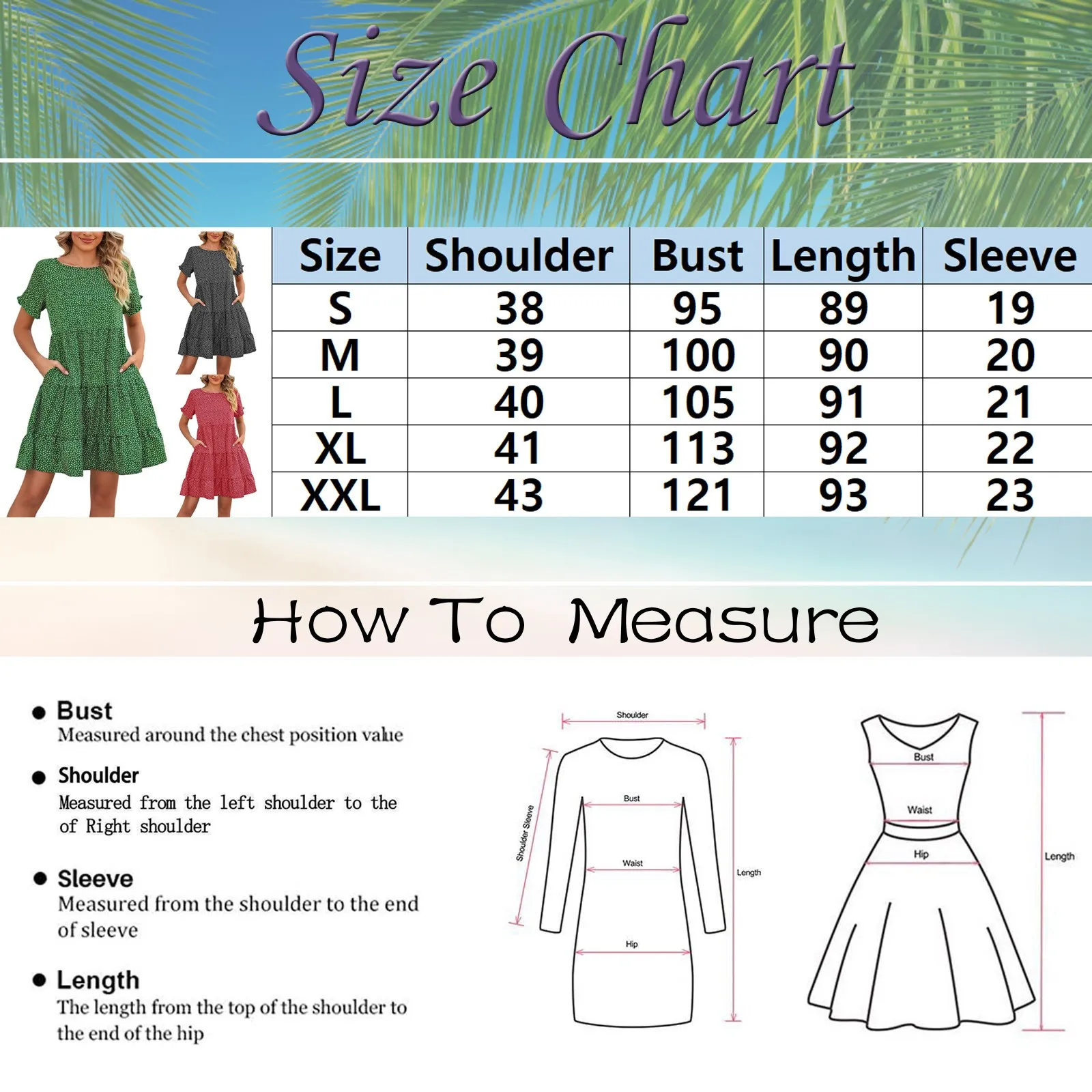 Fashion Boho Large Swing Dress Round Neck Short Sleeve Ruffle Casual Dresses Summer Lightweight Tiered Midi Dress For Women