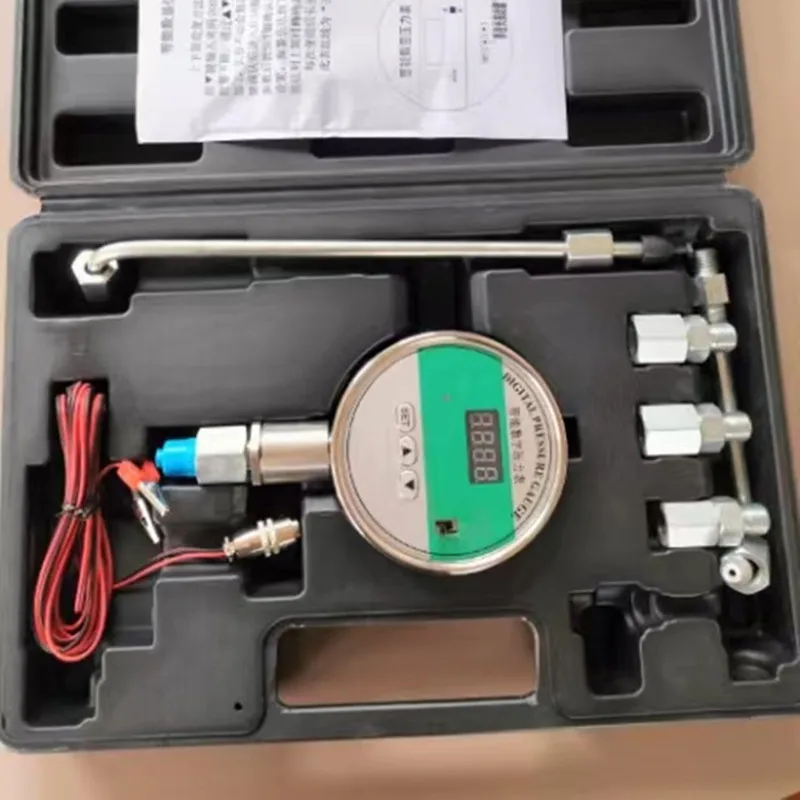 

New Arrival! Electronic High Pressure Common Rail Pump Injector Plunger Test Pressure Gauge Repair Tools