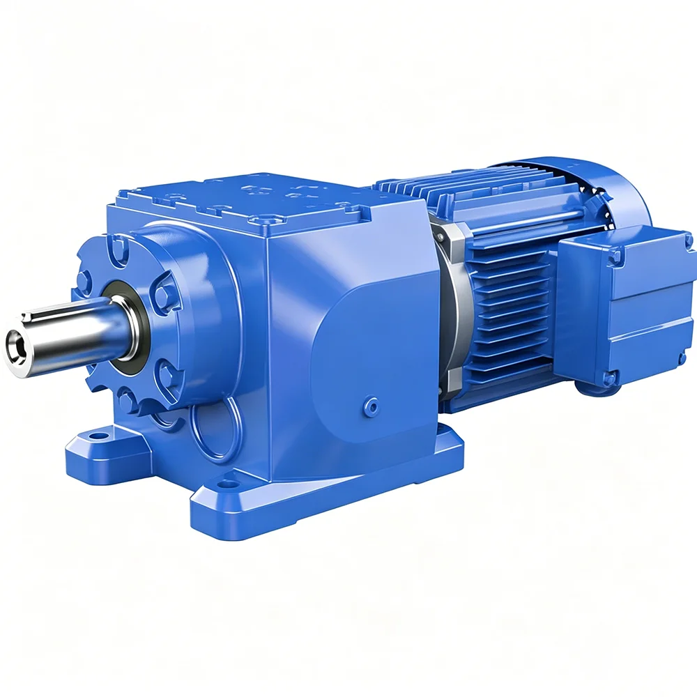 R Helical Gearbox Variable Speed Reducer Gearbox for Automated Packaging Lines