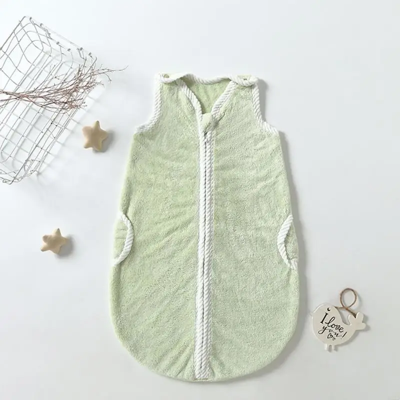 

Q22D Zipper Newborn Wearable Blanket Wrap Sleeping Bag Newborn Blanket Swaddling