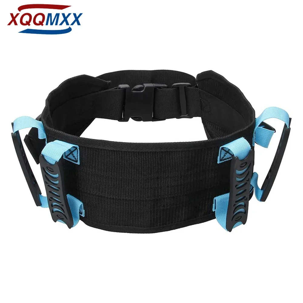 

Adjustable Gait Belt with Handles - Senior Transfer Lifting Belt for Elderly, Nursing - Safety Patient Assist - Physical Therapy