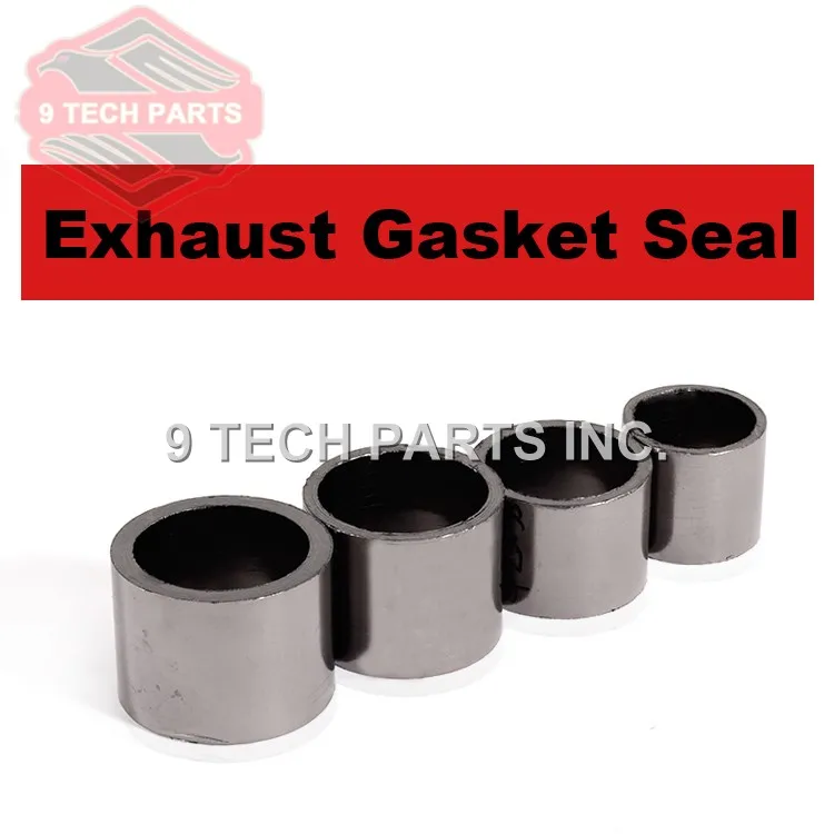 Universal MOTORCYCLE Exhaust Muffler Gasket Joint Seal Exhaust GASKET FIBRE Silent Seal Ring select model with diameter sizes