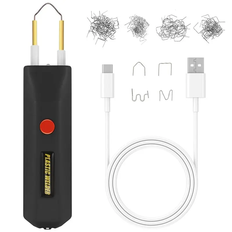 

PORK-Handheld Welder Wireless Plastic Welding Machine For Plastic Nylon PE Repairing Machine Car Bumper Repair Tools