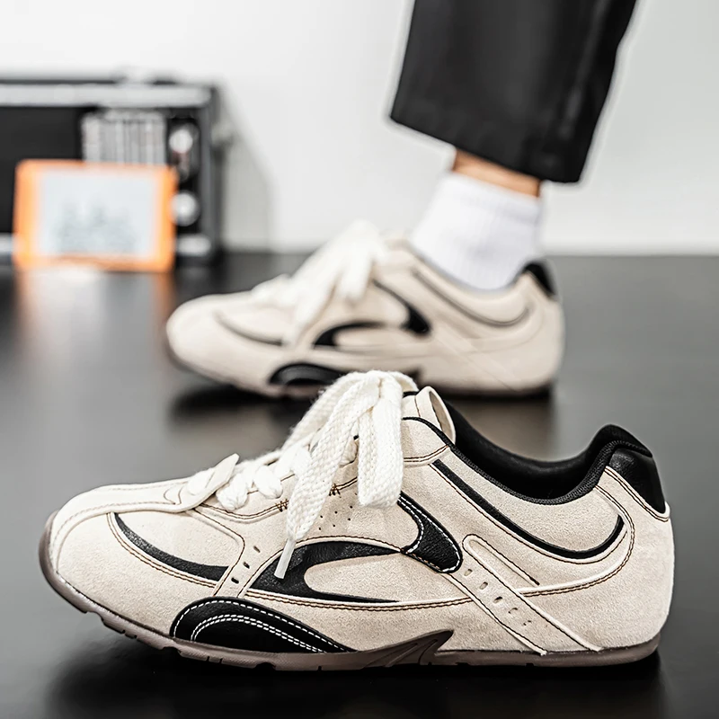 

Men Board Shoes Retro Suede Casual Shoes Fashion Flat Bottom Sneakers for Man Comfort Training Shoe Designer Shoe Zapatos Hombre