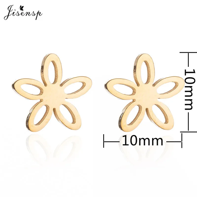 بوهو الفولاذ المقاوم للصدأ ماندالا القرط للنساء رومانسية زهرة الورد الأذن مجوهرات السيدات عادية اليومية لوتس أقراط الملحقات #2