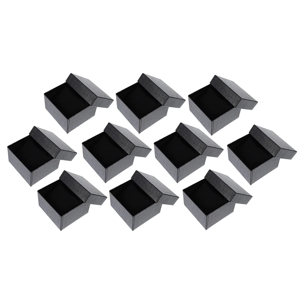 

10 шт., витрина для часов, бумажный органайзер, дорожная коробка для хранения ювелирных изделий для мужчин и женщин, держатель для браслетов для часов, компактная защита