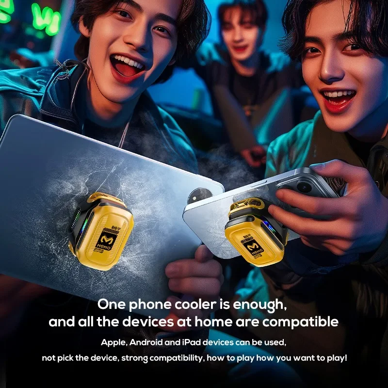 2025 MEMO CX12 Magnetic Phone Cooler with External Battery for PUBG