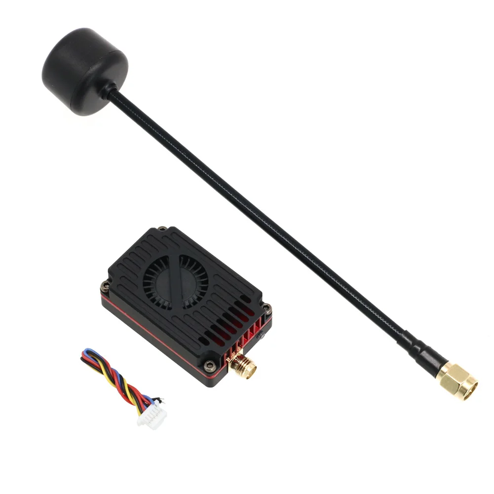 RUSHFPV OverShoot 3.3GHz 4W FPV VTX VRX Kit Analog Video Transmitter Receiver IRC Tramp Long Range FPV System