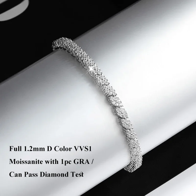 Thumbnail 3 - #24 New Moissanite Bracelets Arrivals