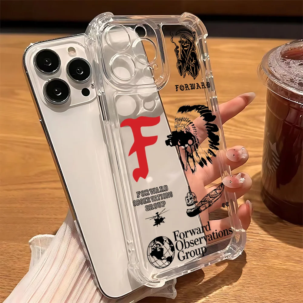 Hot Forward Grim Reaper Phone Case For Samsung A12 A14 A15 A22 A23 A24 A25 A32 A34 A35 A52 A53 A54 A55 A73 5G Transparent Cover