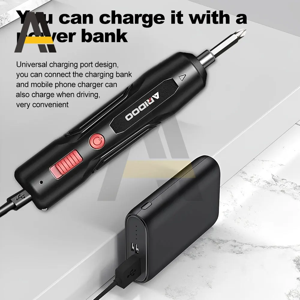 7.8VF Long Range Electric Screwdriver USB Charging Wireless Electric Screwdriver Set USB Powerful Wireless Screwdriver Drill