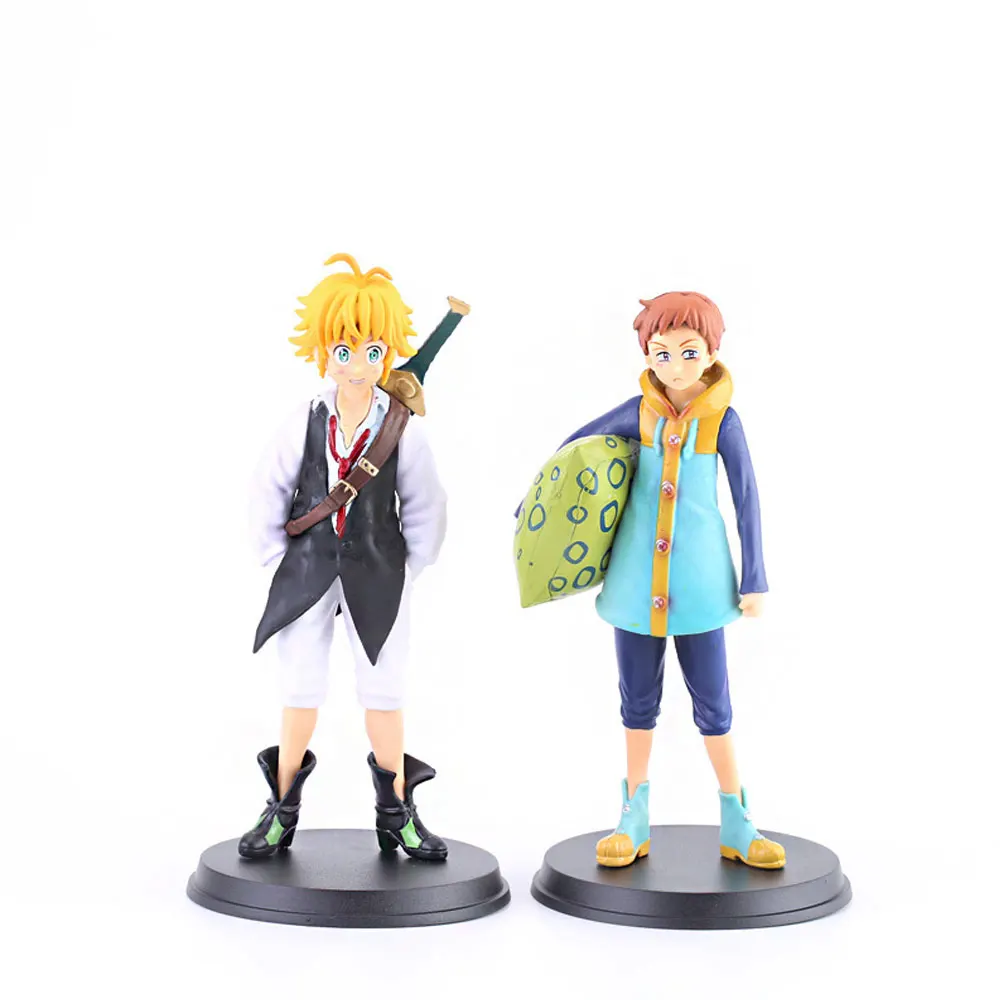 16CM The Seven Deadly Sins Figure Meliodas King Standing Animation Model gift doll collection decoration PVC