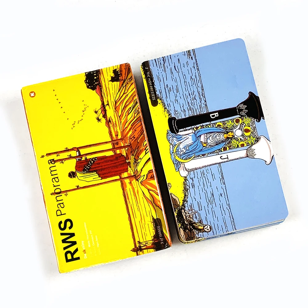 Hot-selling RWS Panorama Board Game 78PCS Tarot Cards Included Wide Angle Lens Show You New Perspective of RWS For Beginners