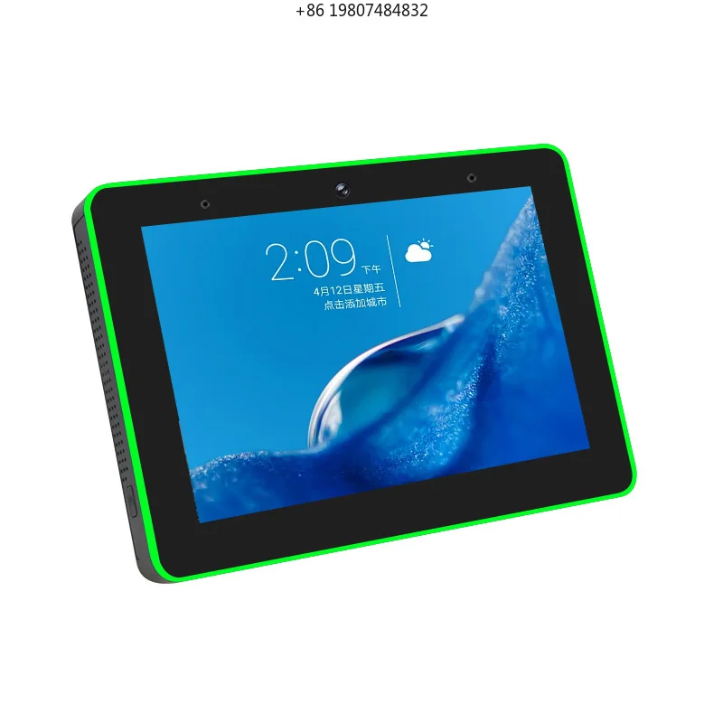 

8 Inch POE WIFI NFC Android Tablet, Luxury Hotel Room Automation Wall Mounted Control Panel