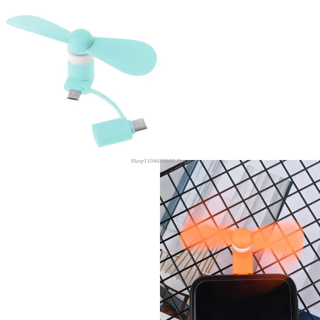 Путешествие-портативный-сотовый-телефон-mini-вентилятор-тип-c-micro-usb-c-cooling-portable