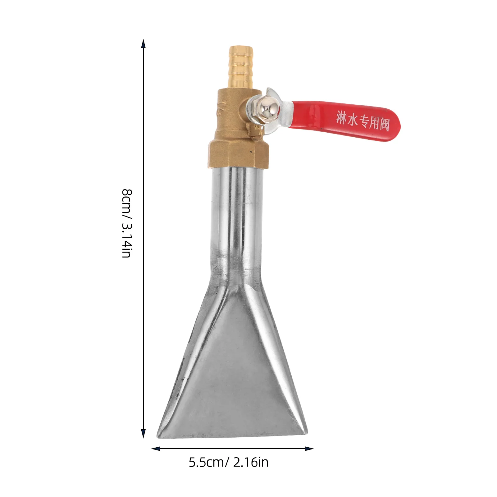 رغوة آلة رذاذ فوهة آلة غسل سيارات فوهة شقة معدنية رغوة انس استبدال جزء خرطوم حديقة رأس البخاخ
