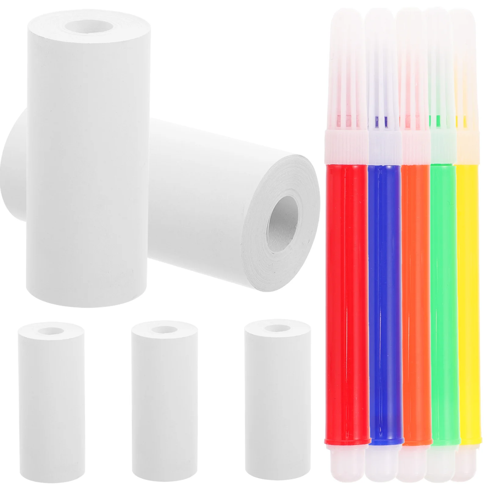 1 комплект наклеек для термопринтера, легко снимается и приклеиваемые, матовая поверхность, закругленные углы для различных случаев, наклейка для термопринтера