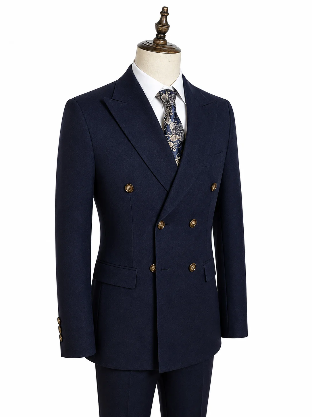 Thumbnail 4 - #22 Most Reviewed Mens Double Breasted Suits