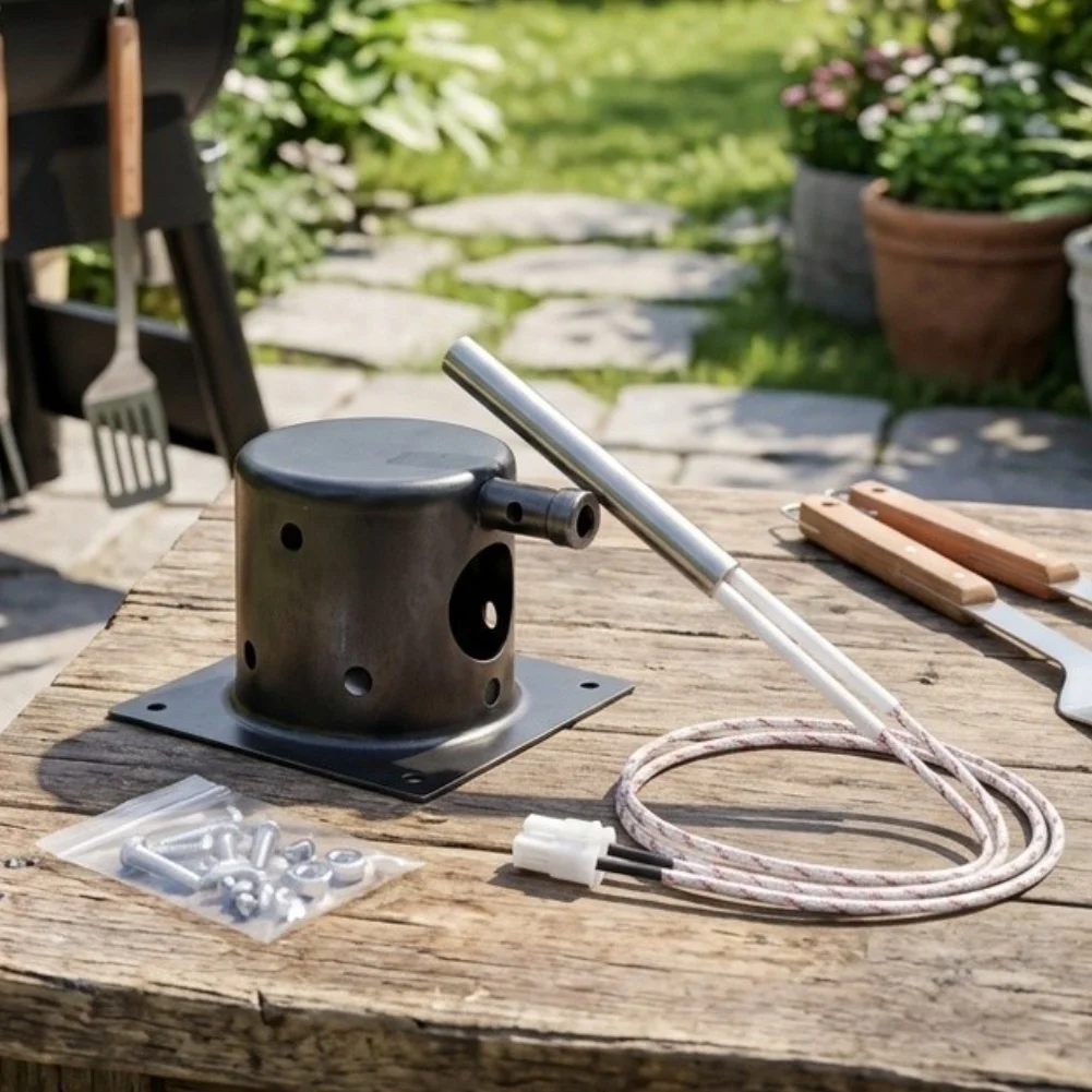 Ignitor Kit Designed as Replacement for Pellet Grill For Fire Pot and Burn Pot With Metal Construction for Long Life