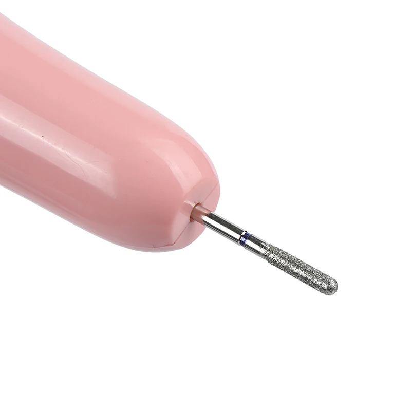 5 pezzi set di punte per trapano per unghie diamantate 3/32 "fresa per accessori per manicure pedicure accessori per macchine per trapano per unghie elettrico