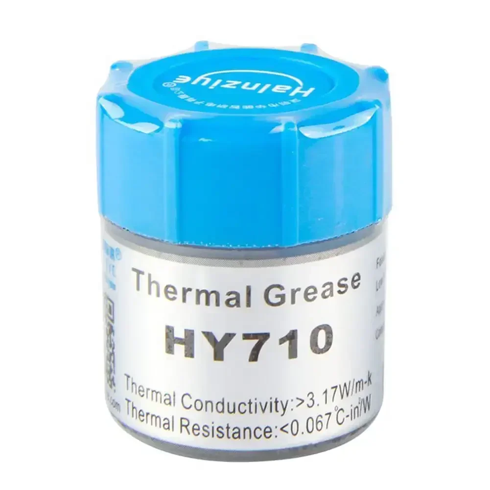 HY710 20g Desktop Computer CPU Thermal Grease Compound Paste Heat Conductive Silicone Paste for Cooling Heat Sink