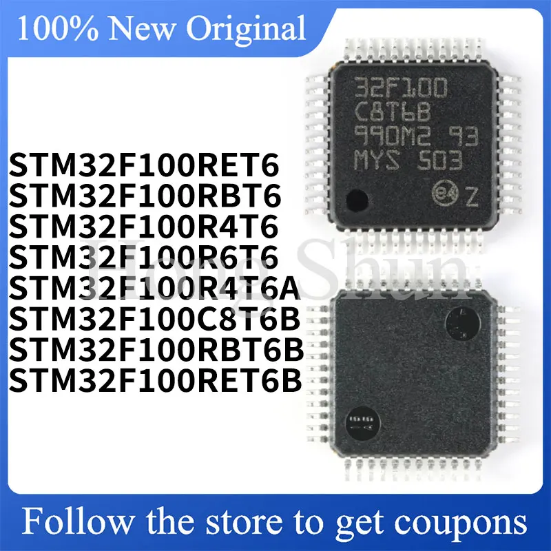 

NEW STM32F100RET6B STM32F100RBT6B STM32F100RBT6 STM32F100R4T6 STM32F100R4T6A STM32F100R6T6 C8T6B quality assurance STM32F100RET6