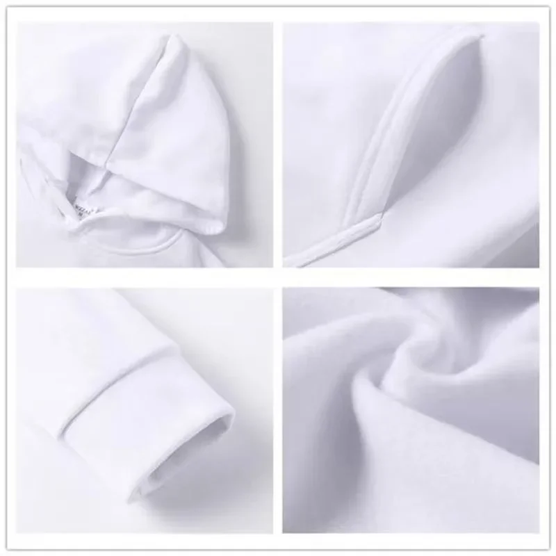 تصميم على شكل قلب، نمط طباعة المناظر الطبيعية، هوديي فضفاض غير رسمي متعدد الاستخدامات، بلوفر مريح من القطن