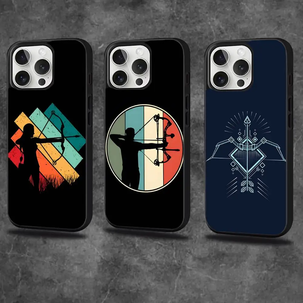 

Archery Sprot Cool Phone Case For iPhone 17,16,15,14,13,12,11,Pro,Max,Plus,Mini,SE4,E Magnetic For Magsafe Wireless
