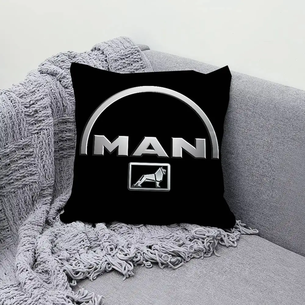 

M-Man Truck Luxury 30x30cm 45x45cm Pillow Case Decor Protective Covers Comfortable Soft For Sofa Living Room Home Office
