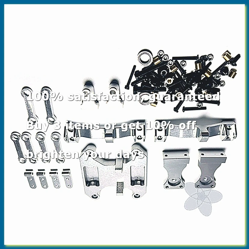 ●Metal Balance Chassis Board Seesaw Kit for B16 B36 1/16 RC Car Upgrade Parts Modified Accessories,Silver