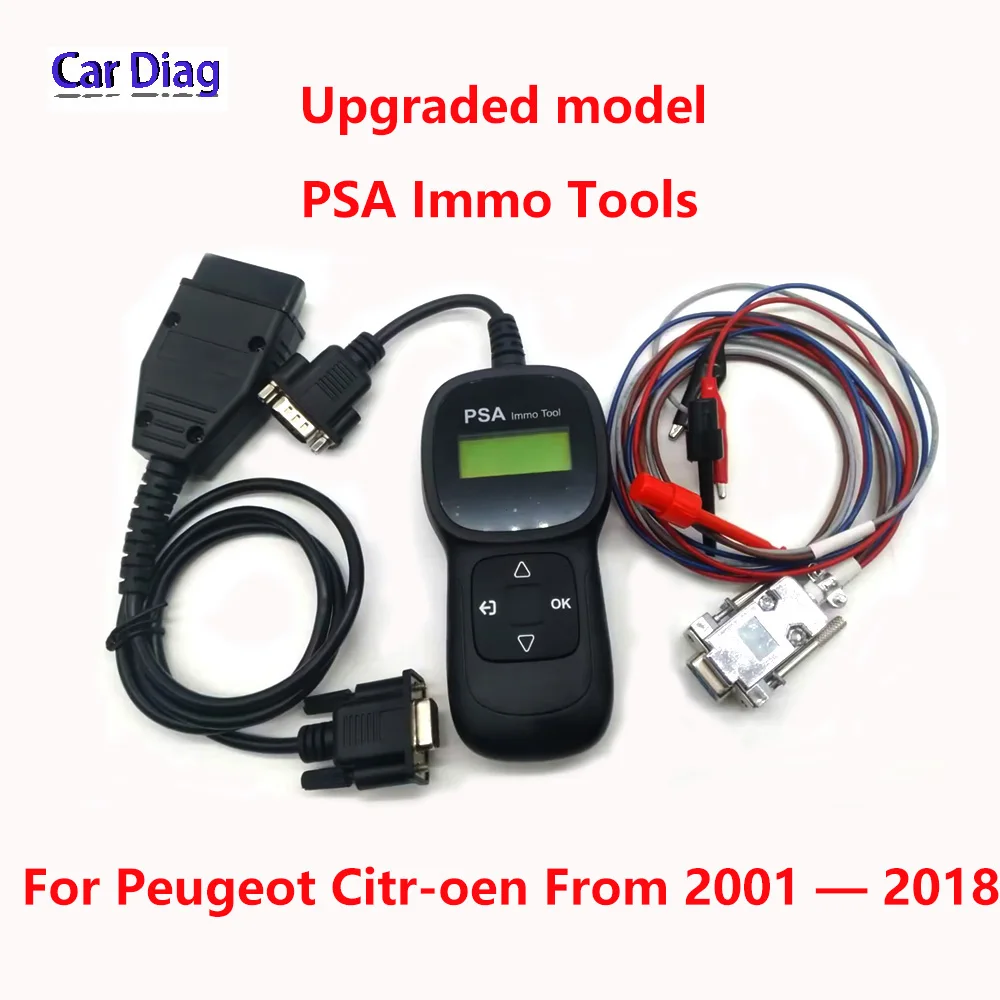 For PSA Immo Tool Professional Pin Code Reader Caculator Immobilizer Programm For Peugeot Citr-oen From 2001 — 2018