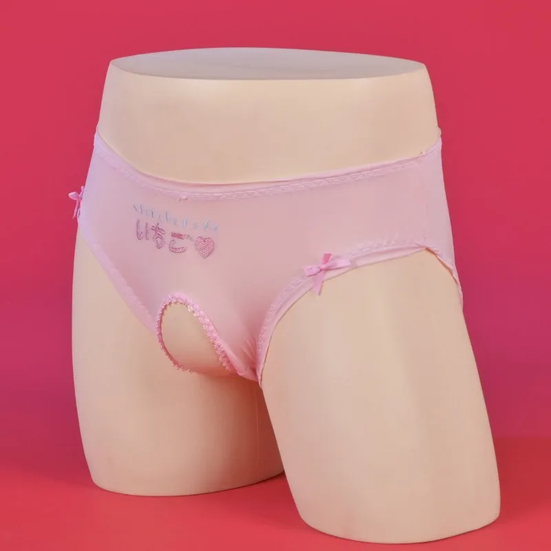 Femboy سيسي الملابس الداخلية الملابس الداخلية مثير الرجال مفتوحة المنشعب ملخصات النساء سراويل للرجال النفط لامعة Underpant Femboy مثلي الجنس ملابس نوم